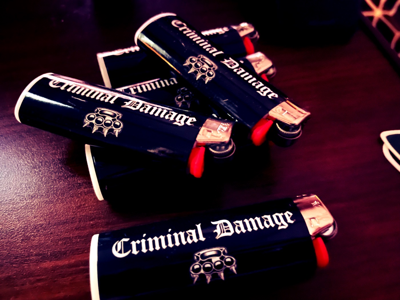 Criminal Damage Lighters